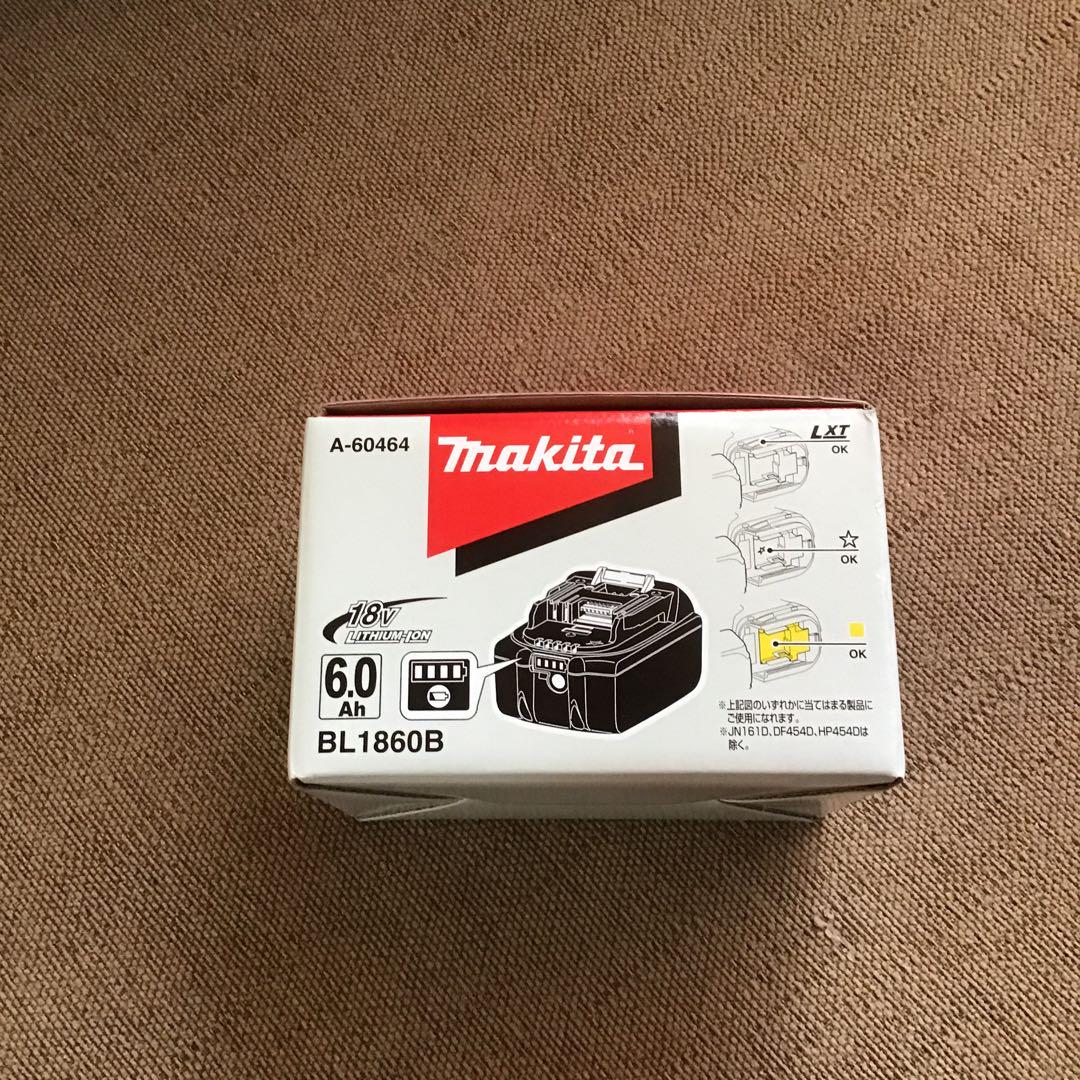 マキタ18V 6,0Anバッテリー