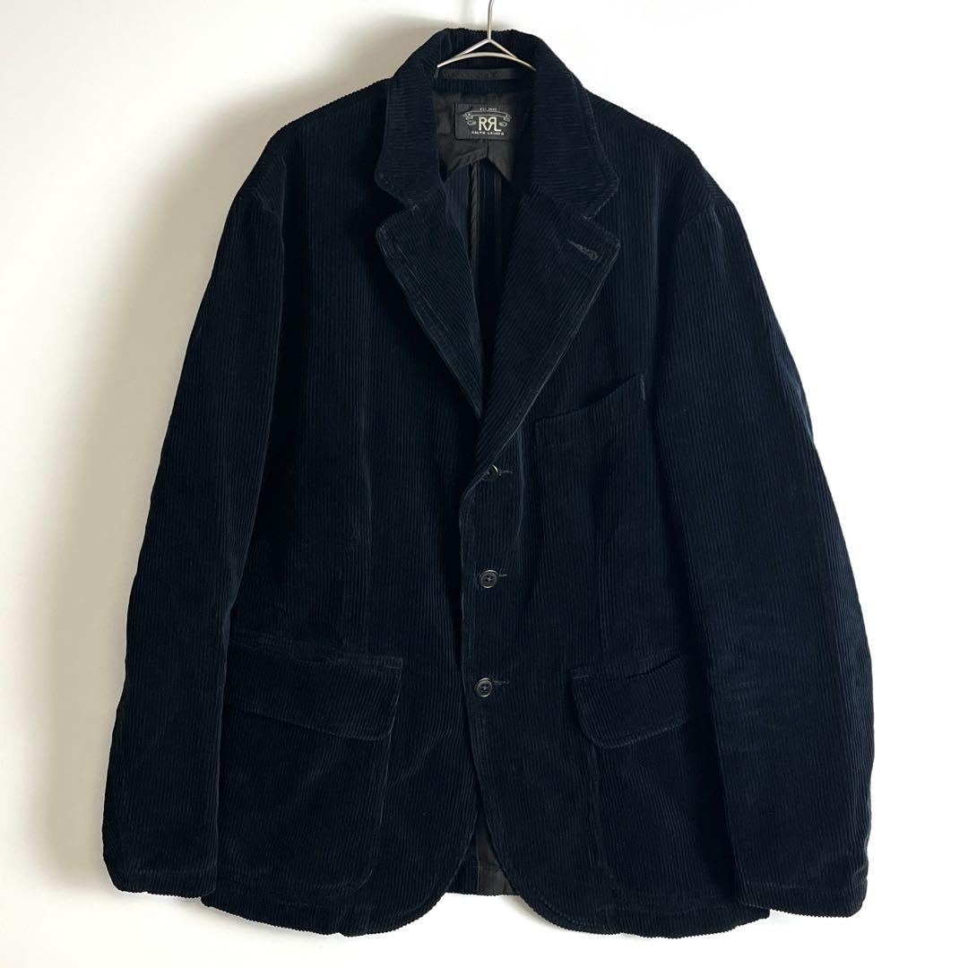 【美品】RRL INDIGO CORDUROY TAILORED JACKET