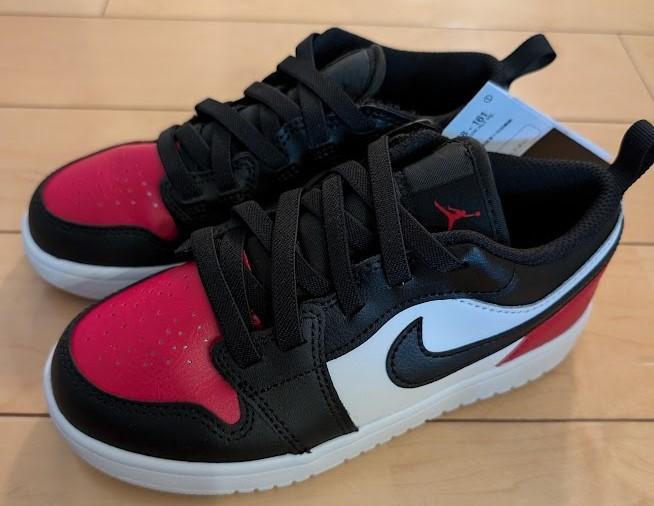 17cm ナイキ ジョーダン JORDAN 1 LOW ALT PS 白 赤 黒
