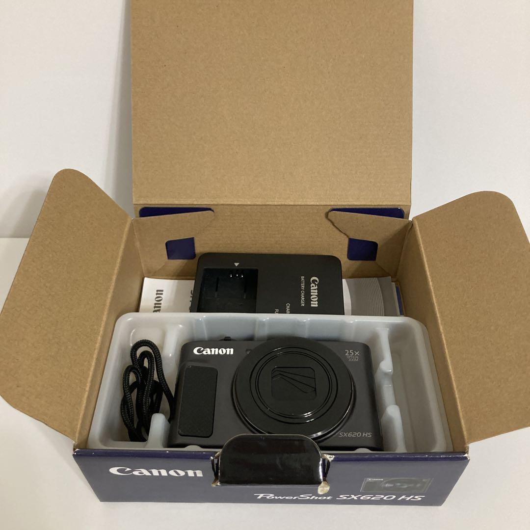 【美品】 【動作良好】Canon PowerShot SX620 HSブラック
