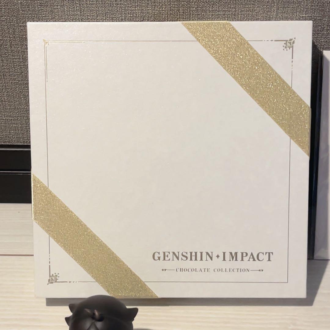 原神 Genshin 鍾離　GODIVA 色紙　FES もちころりん　フィギュア