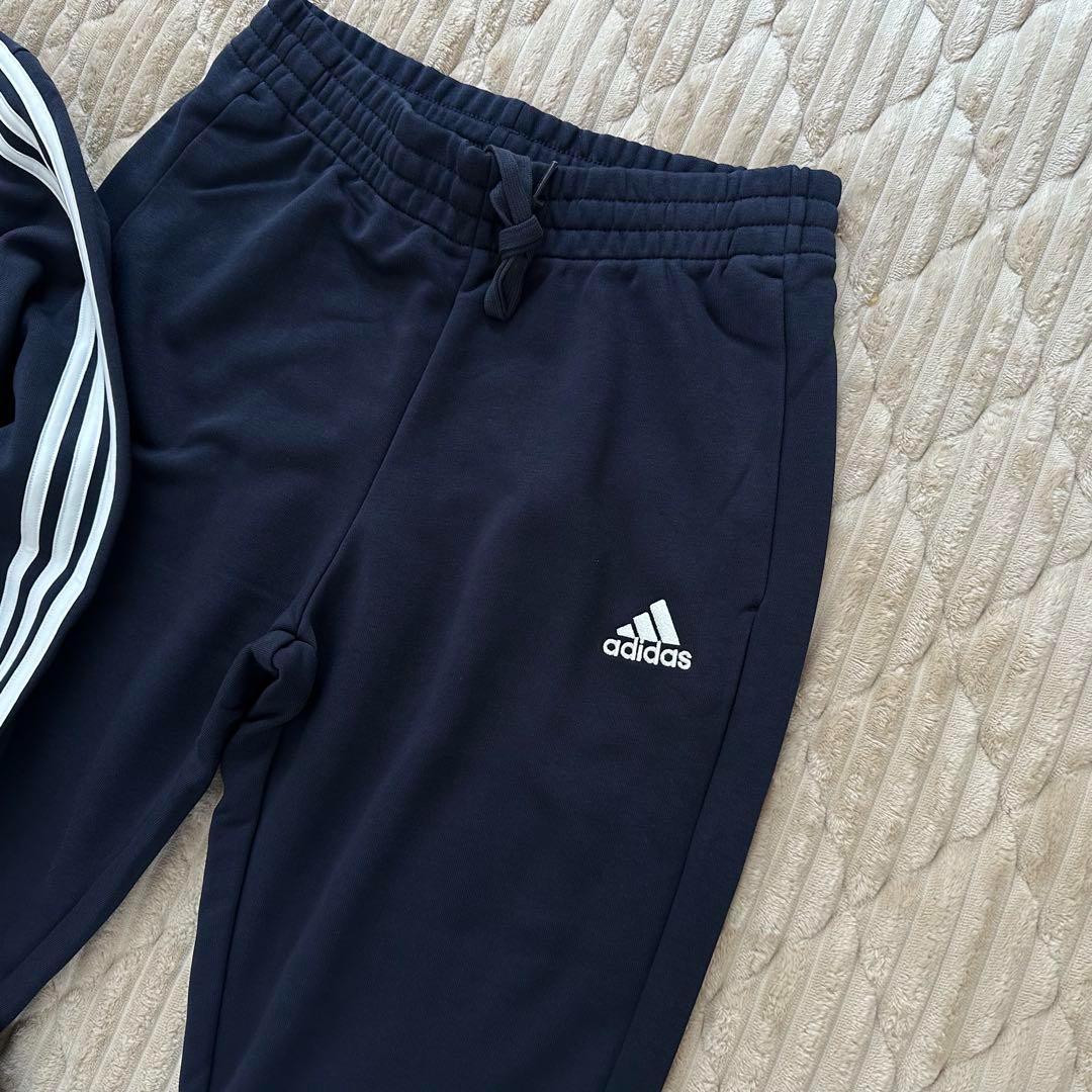 お得品　adidas ネイビー ジャージ 2XL adidas - 2XL希少】アディダス刺繍トラックジャケット古着