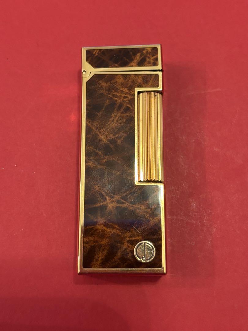 美品　dunhill ダンヒル ガスライター べっ甲 マーブル