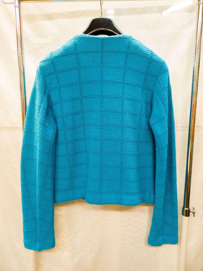 美品 プラージュ plage ツイード ニット ジャケット ショート丈