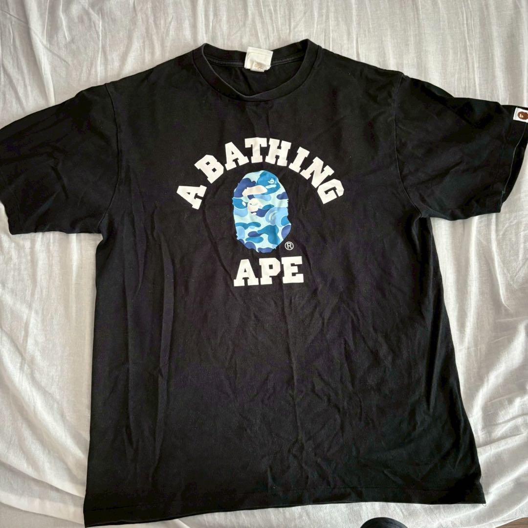 A BATHING APE カモフラージュTシャツ A BATHING APE® カモフラージュ Tシャツ | グレー | FARFETCH JP