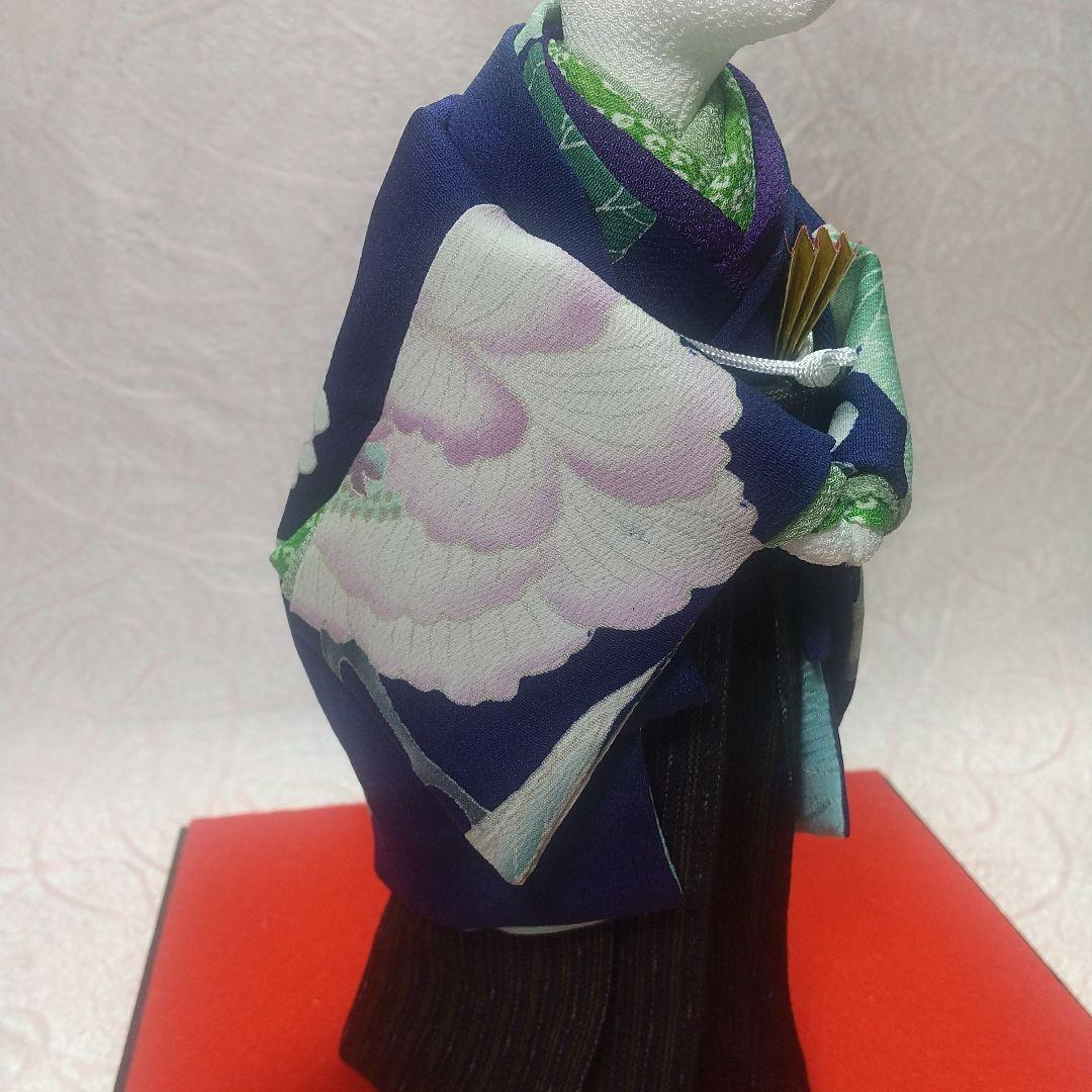 ちりめん細工 古布 うさぎの新郎新婦