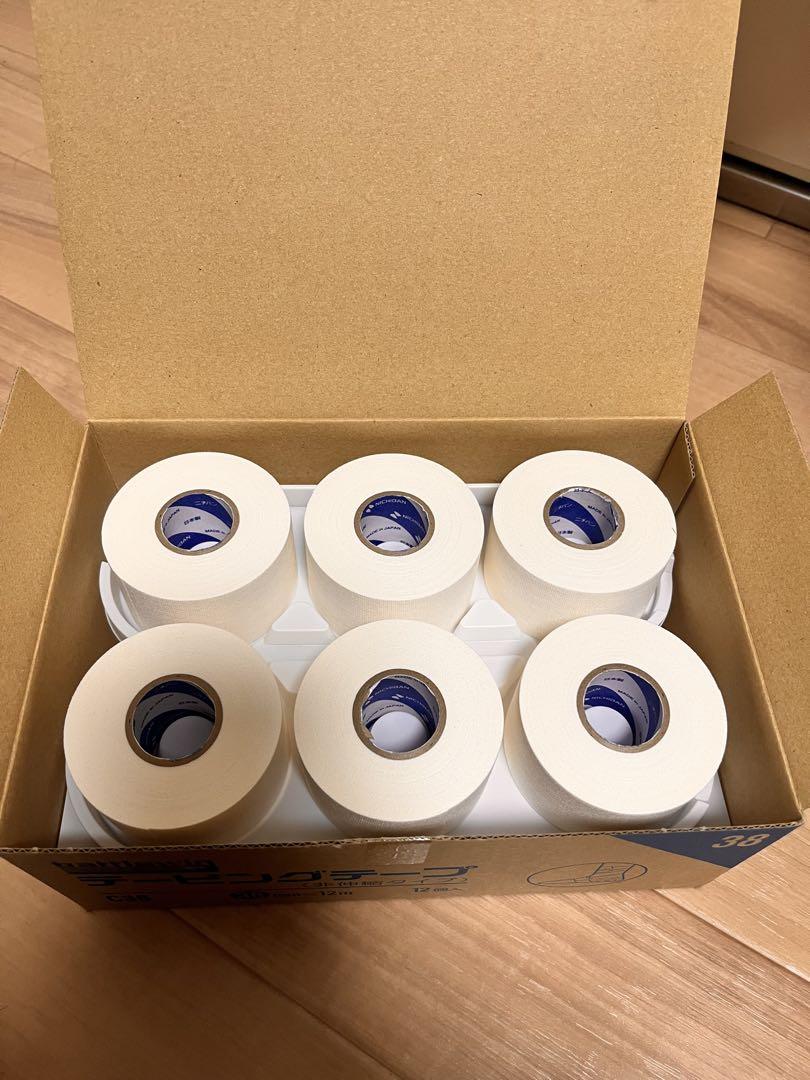 まとめ売り テーピングテープ(伸縮タイプ)75mm、50mm12個入り
