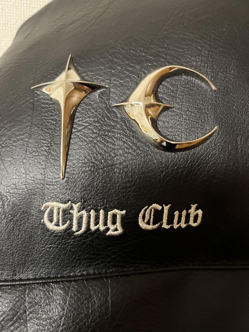 THUGCLUB サグクラブ　レザーダウンジャケット