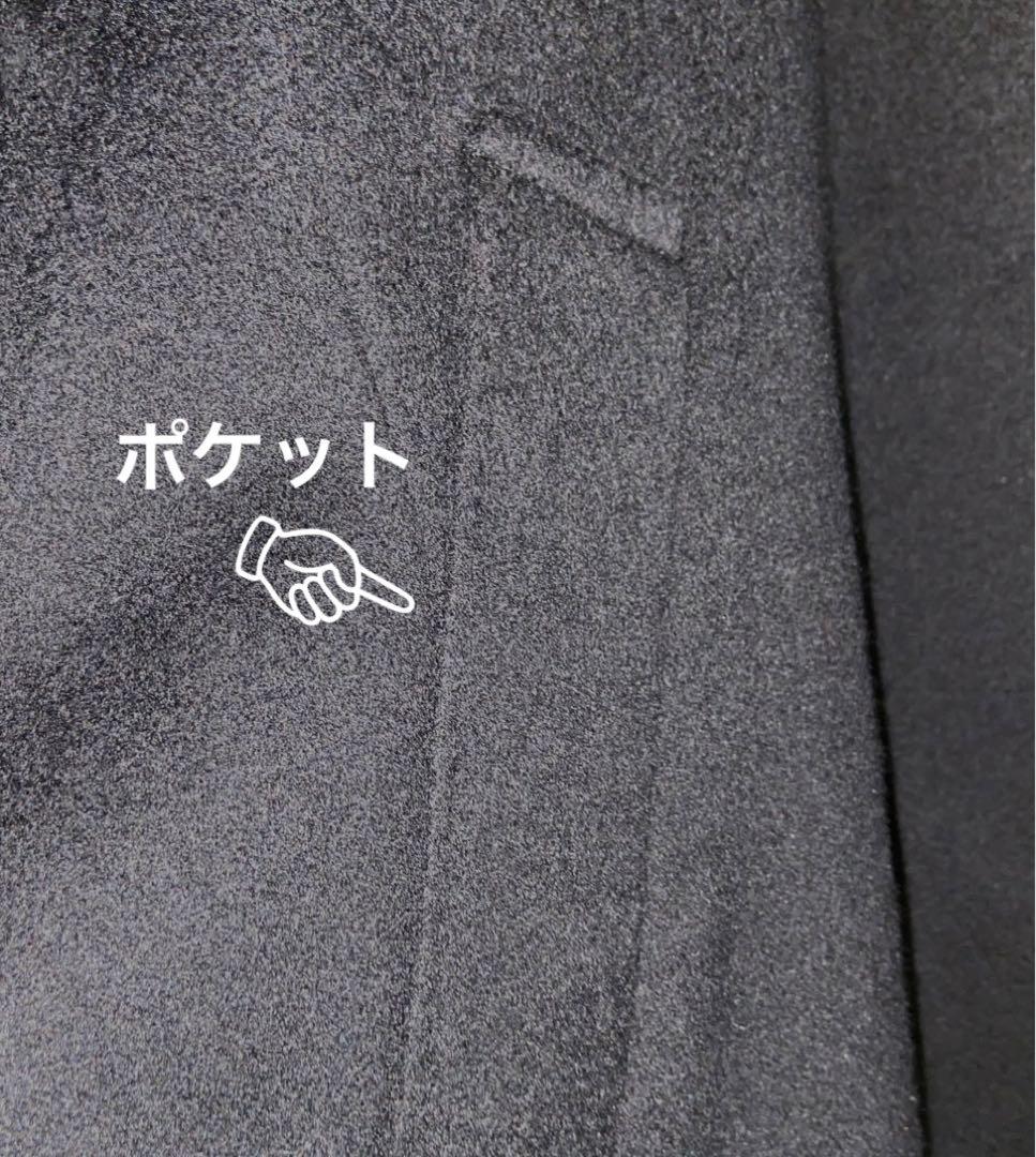 ✴︎Cashmere100%日本製メンズステンカラーロングコート✴︎size 2XL