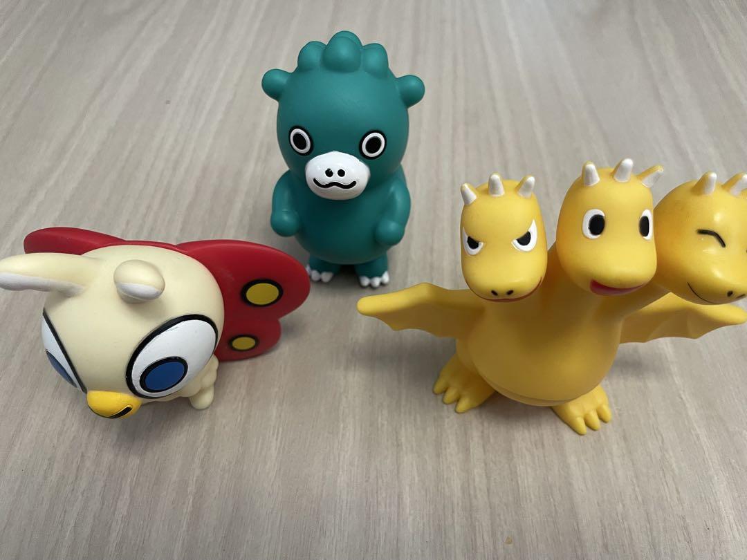 ちびゴジラ ソフビ　フィギュアセット(3体)