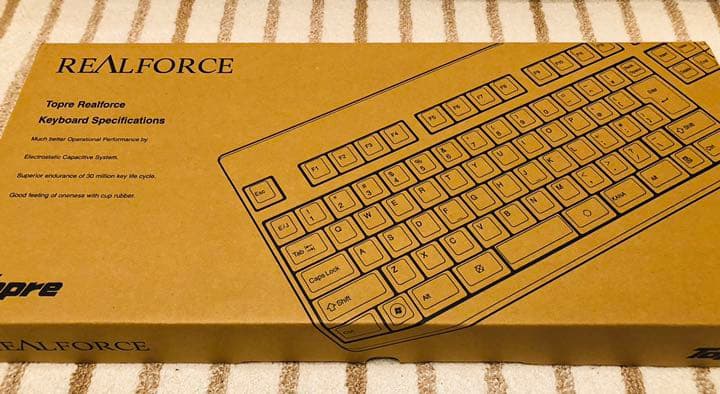 Topre/東プレ REALFORCE 108UH-S(SA010S)静音モデル
