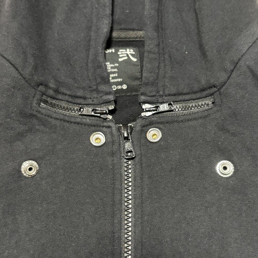 00s PPFM GIMMICK ZIP UP HOODIE ARCHIVE