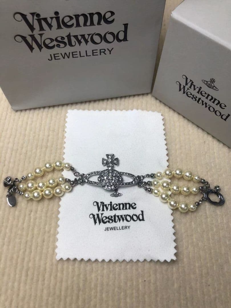 ヴィヴィアンウエストウッド パールブレスレット