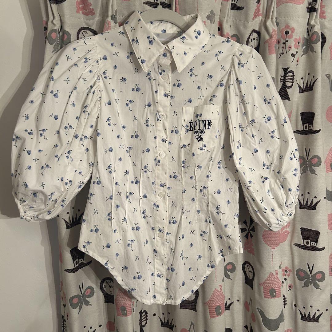ÉPINE PARIS corset blouse flower epine corset blouse flower