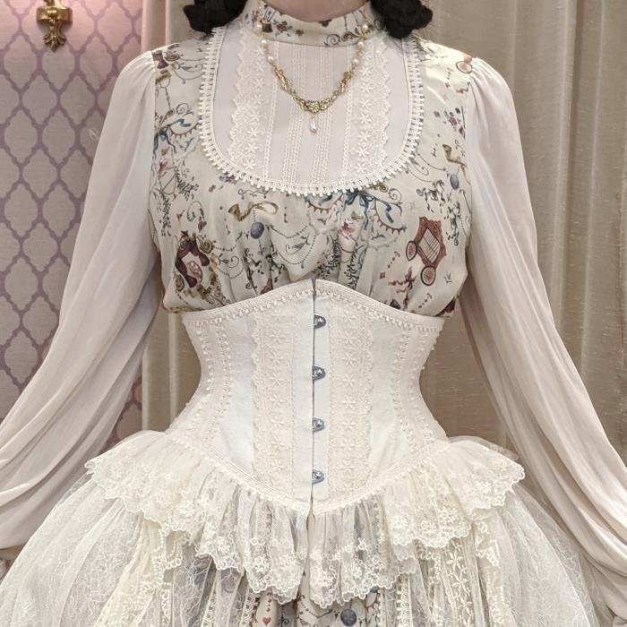 日本製⭐アビエタージュ コルセット アイボリー