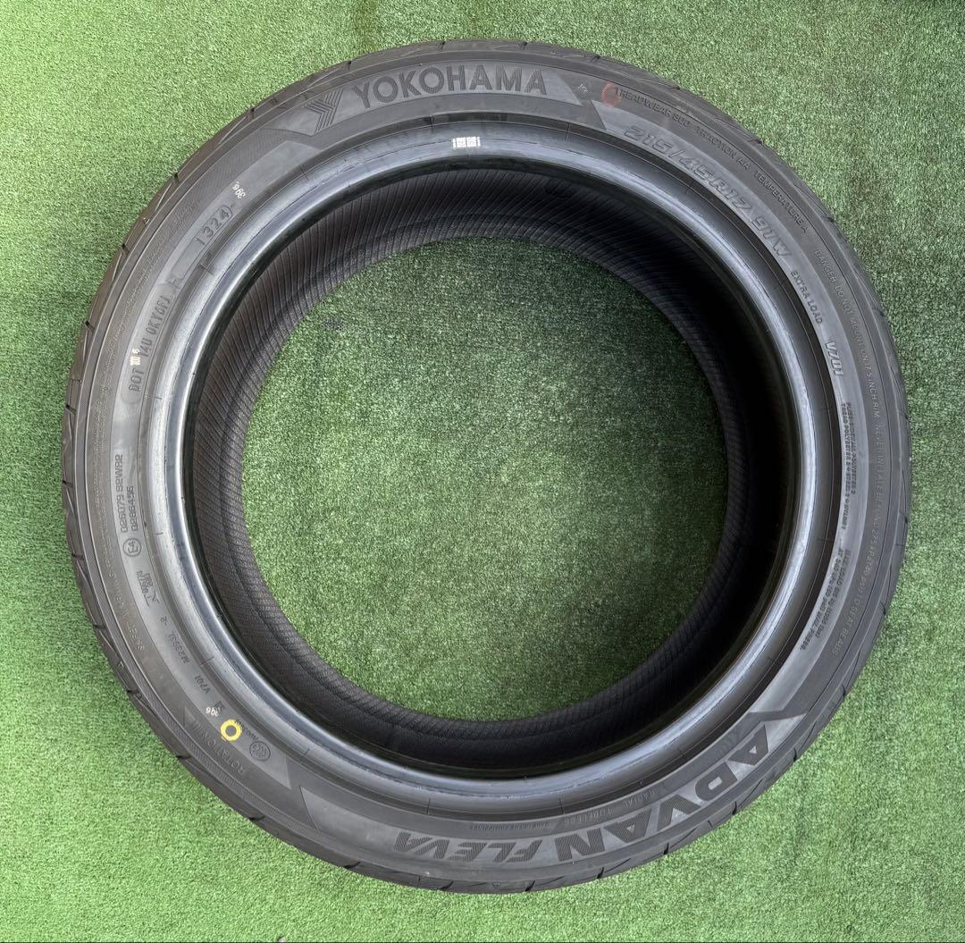 ヨコハマ アドバン フレバ．215/45R17．24年製．深山．
