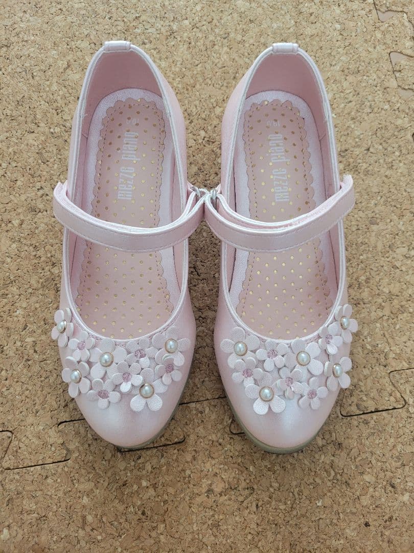 メゾピアノ 花ブーケレース刺しゅうワンピース セット 120 メゾピアノ 花ブーケレース刺しゅうワンピース セット 120