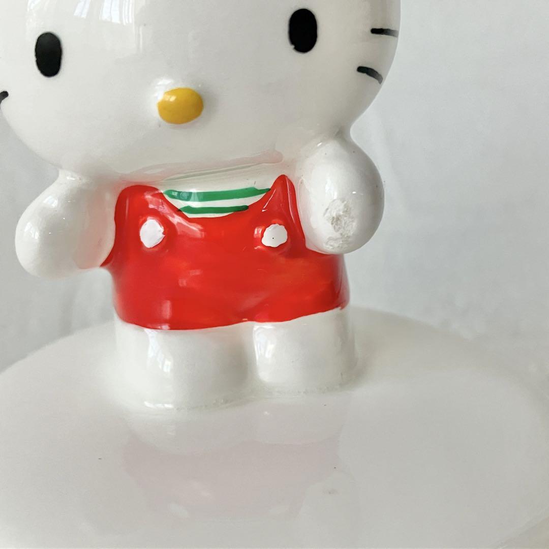 激レア!】ハローキティ オルゴール 陶器製 80年代 レトロ 激レア!】ハローキティ オルゴール 陶器製 80年代 レトロ