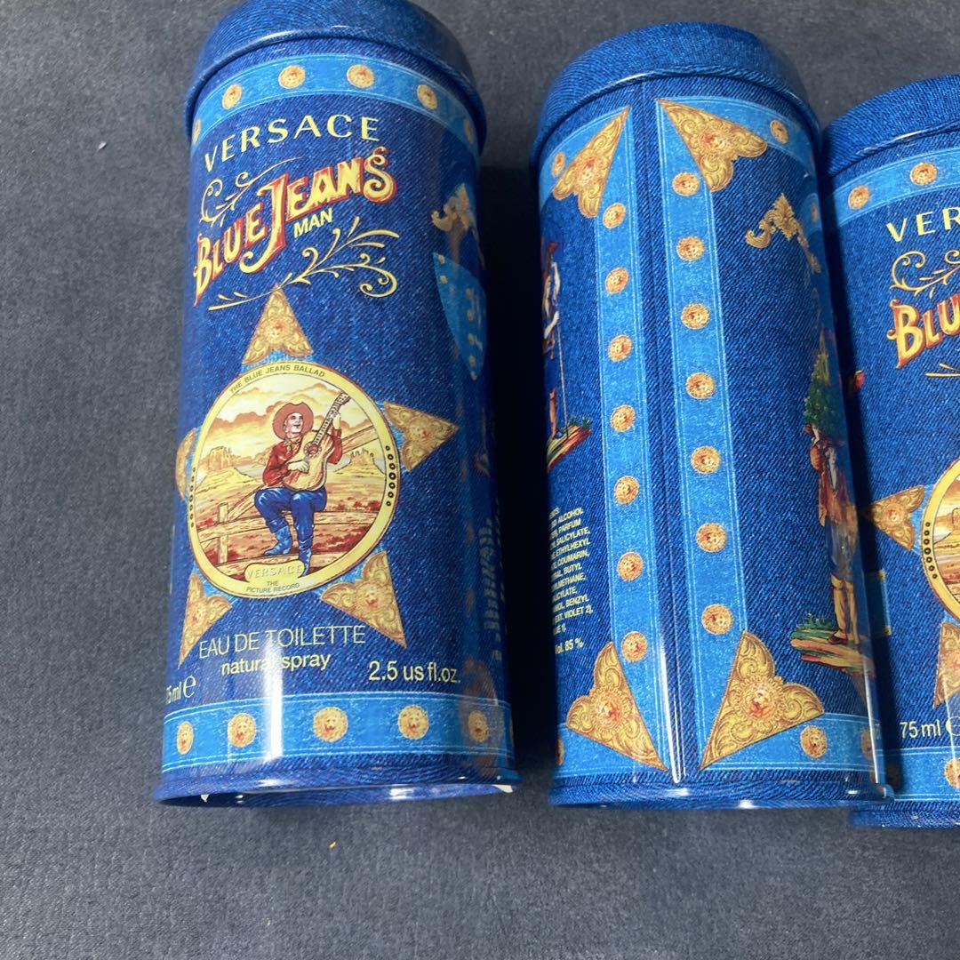 ヴェルサーチ　ブルージーンズ　オードトワレ　75ml 4箱