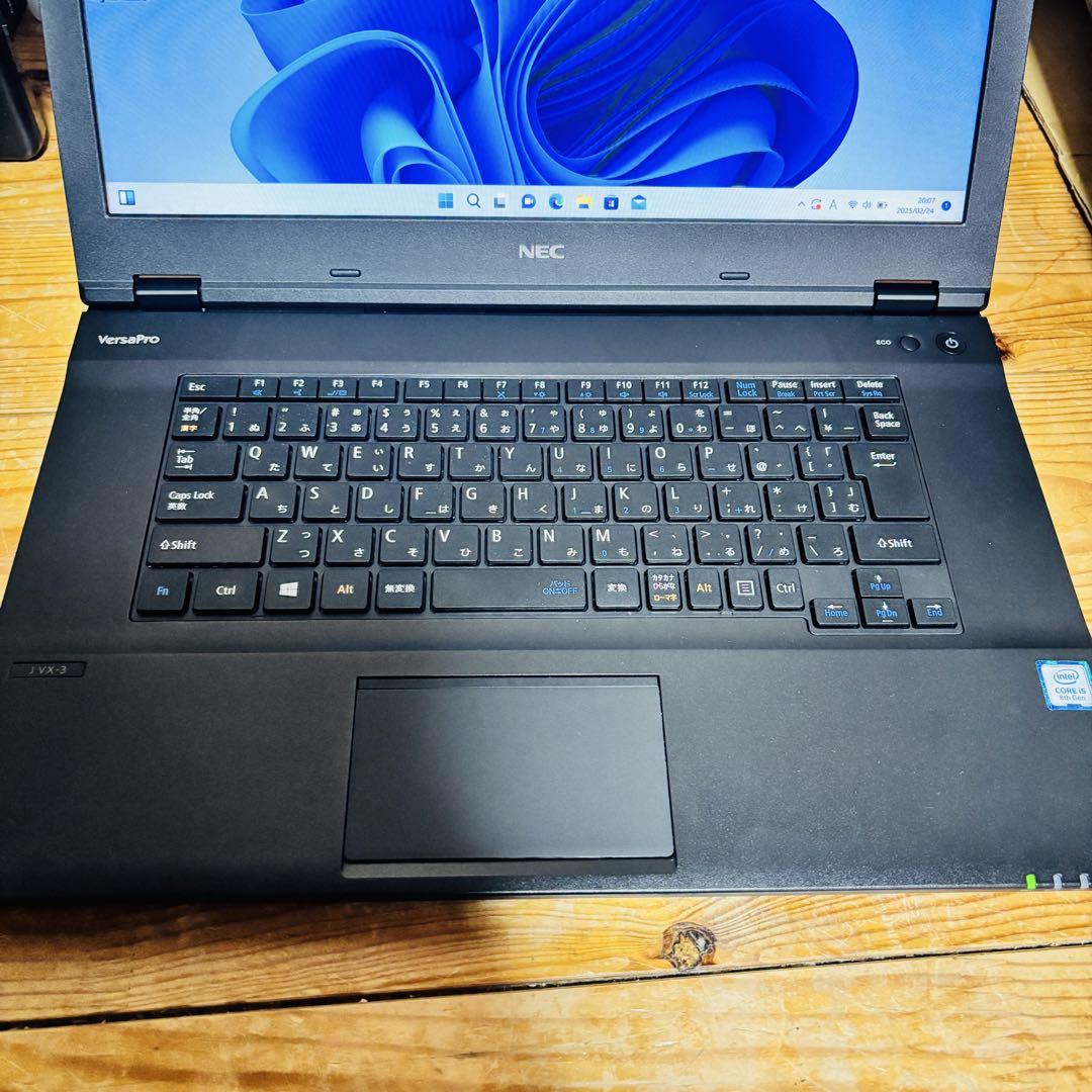【中古良品】NEC 第八世代 i5 SSD ノートパソコン Windows11