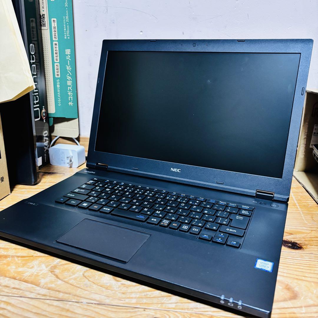 【中古良品】NEC 第八世代 i5 SSD ノートパソコン Windows11