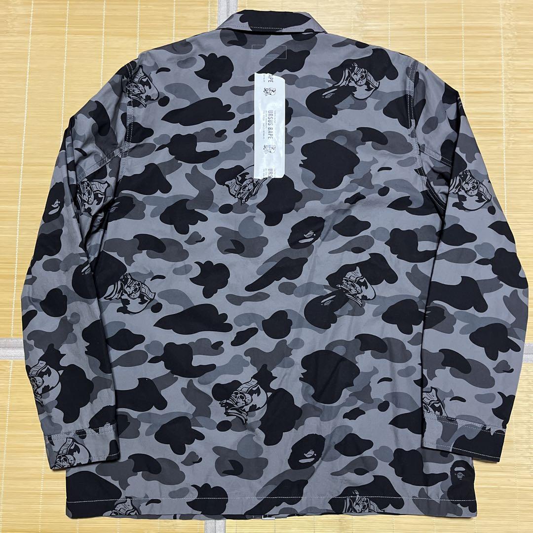 APE BAPE KAWS URSUS M-65 シャツ　ジャケット　CAMO