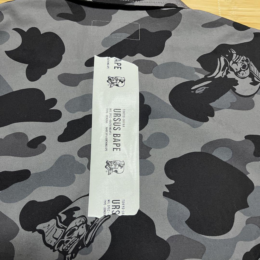 APE BAPE KAWS URSUS M-65 シャツ　ジャケット　CAMO