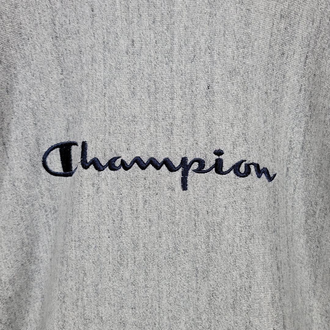 安い超歓迎 希少 Champion ビッグロゴ 刺繍 リバースウィーブ スウェットパーカー 5fBt0-m54508202912 限定品新作