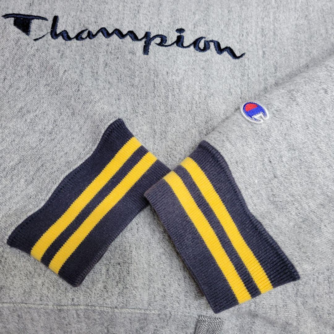 安い超歓迎 希少 Champion ビッグロゴ 刺繍 リバースウィーブ スウェットパーカー 5fBt0-m54508202912 限定品新作