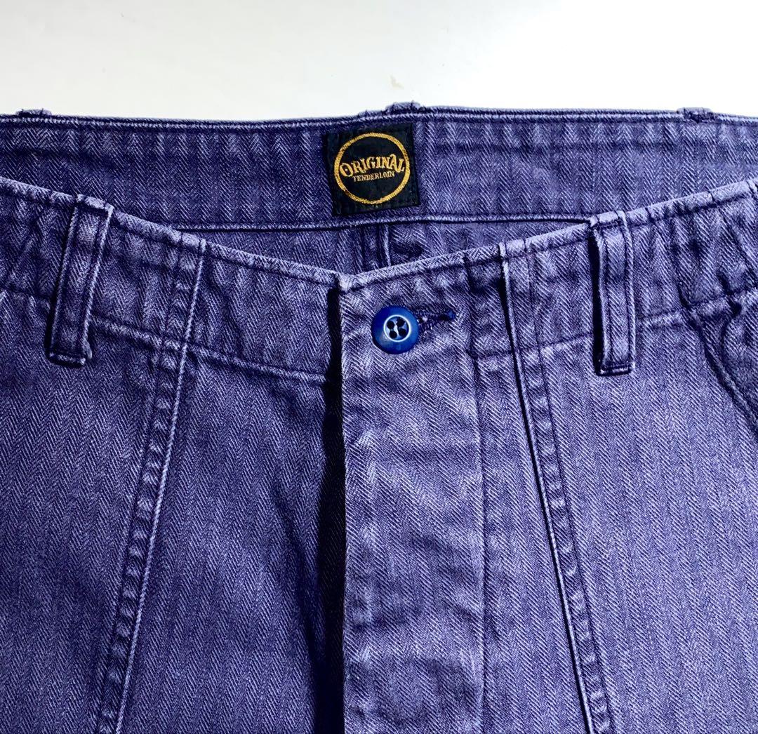 TENDERLOIN 20SS HB PNT ヘリンボーン　カーゴパンツ