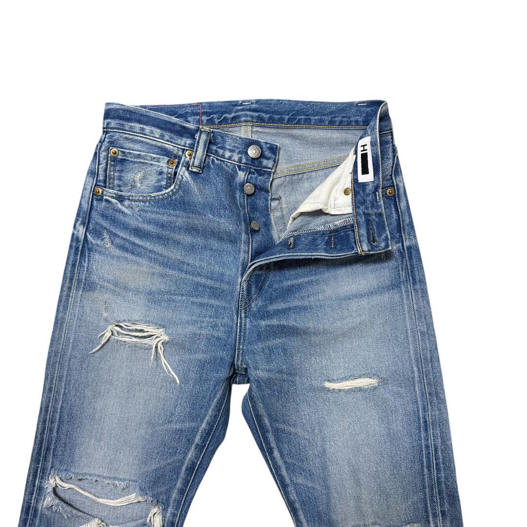 エイチビューティアンドユース DISTRESSED DENIM 5P PANTS