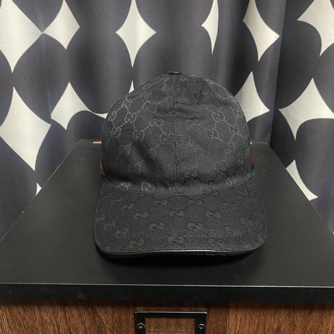 新品未使用 GUCCI GGキャンバス ベースボールキャップ 帽子