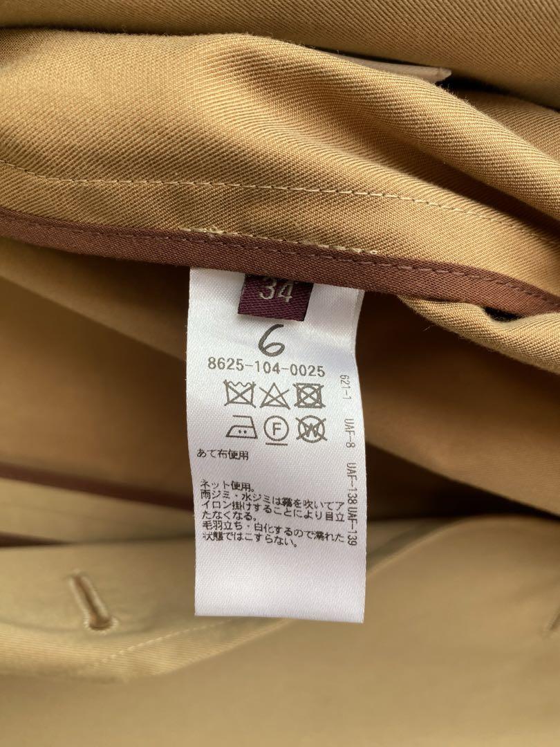美品⭐︎6(roku)ロングトレンチコート