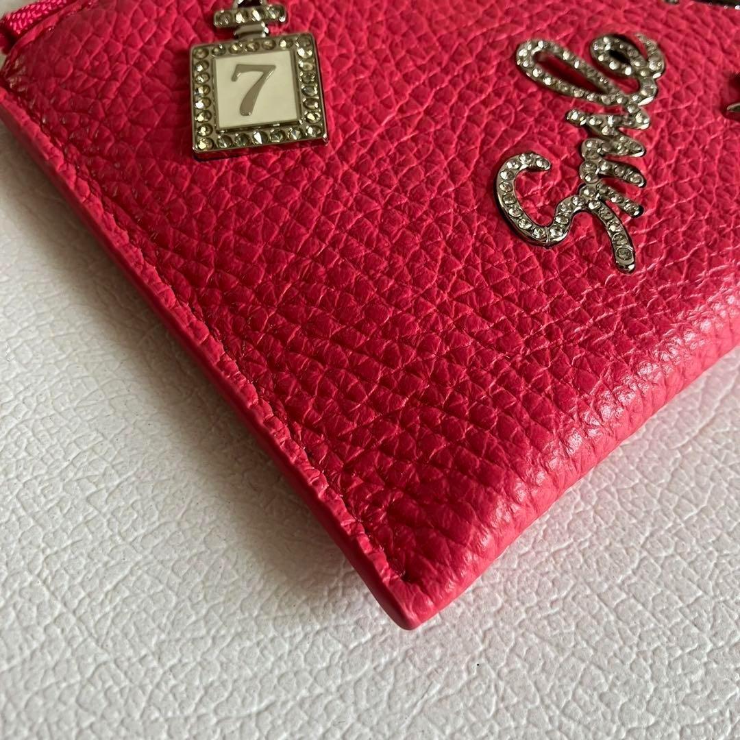 サロンドアルファード　ルクーチェ　財布　薄型財布　ピンク　美品 SALON DE ALFURD TOKYO 財布 長財布 レディース 本革 大容量