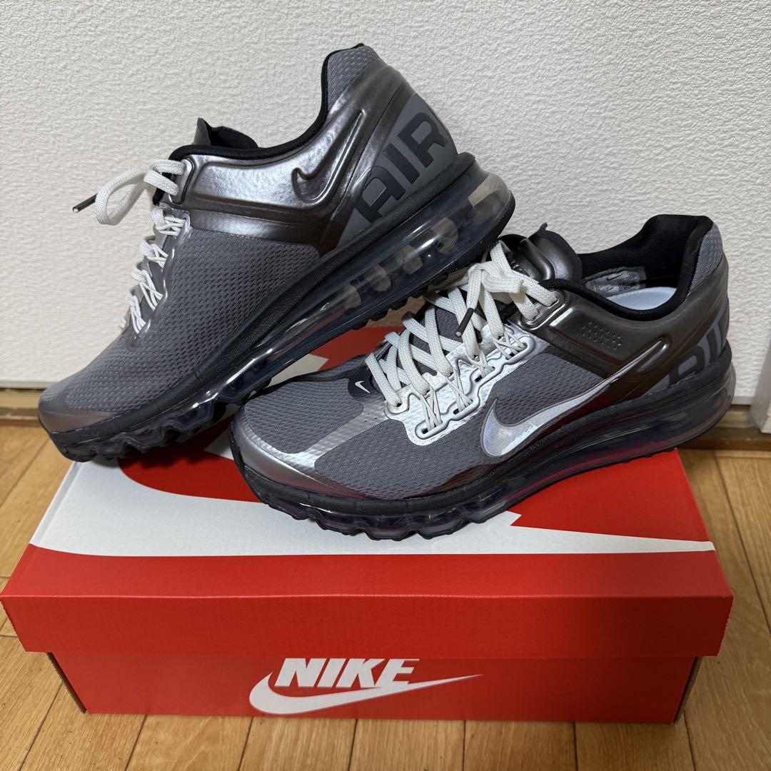 直販限定商品】NIKE エアマックス2013グレー 25.5cm - メルカリ