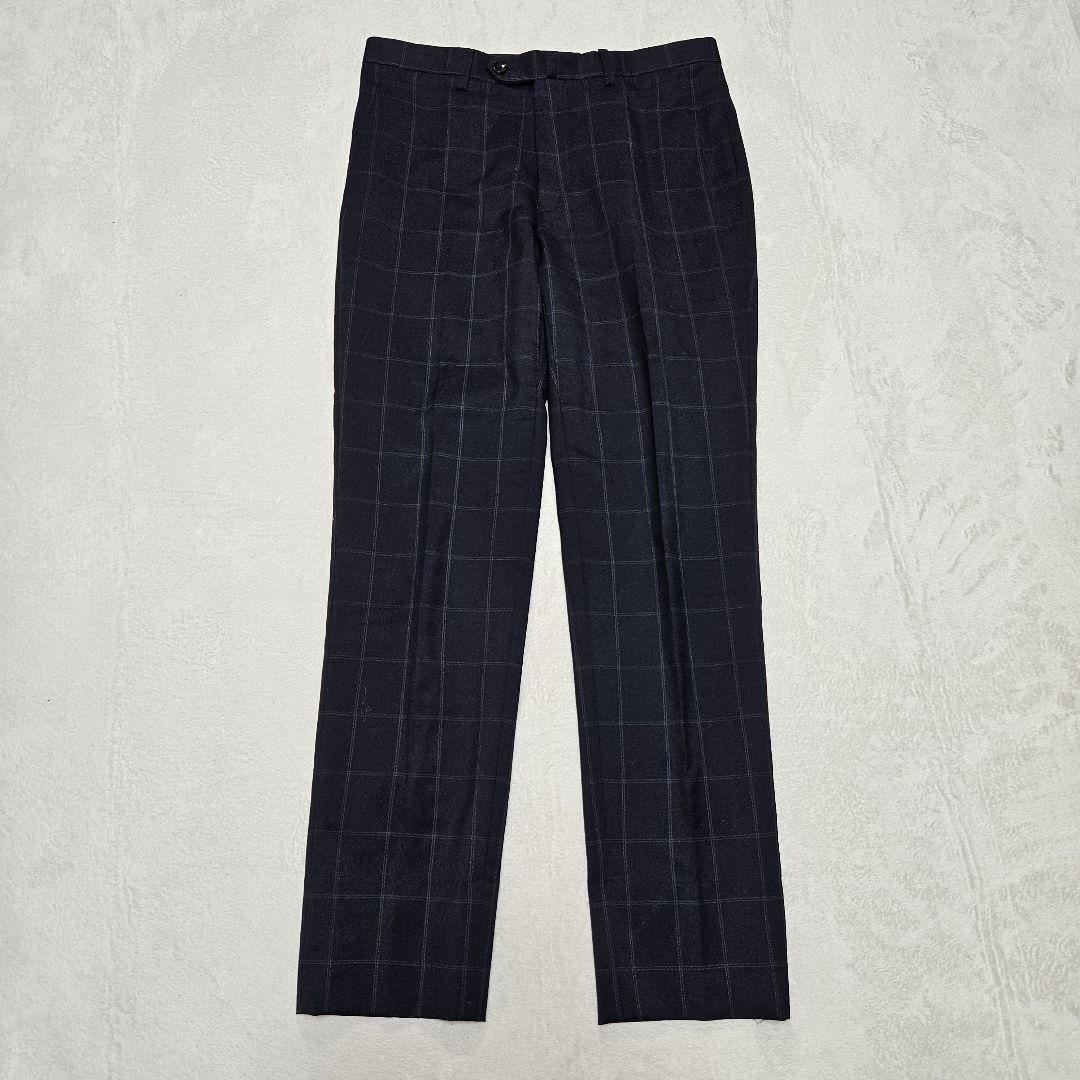 [美品]Perfect suit factory ビジネススーツ チェック Y4
