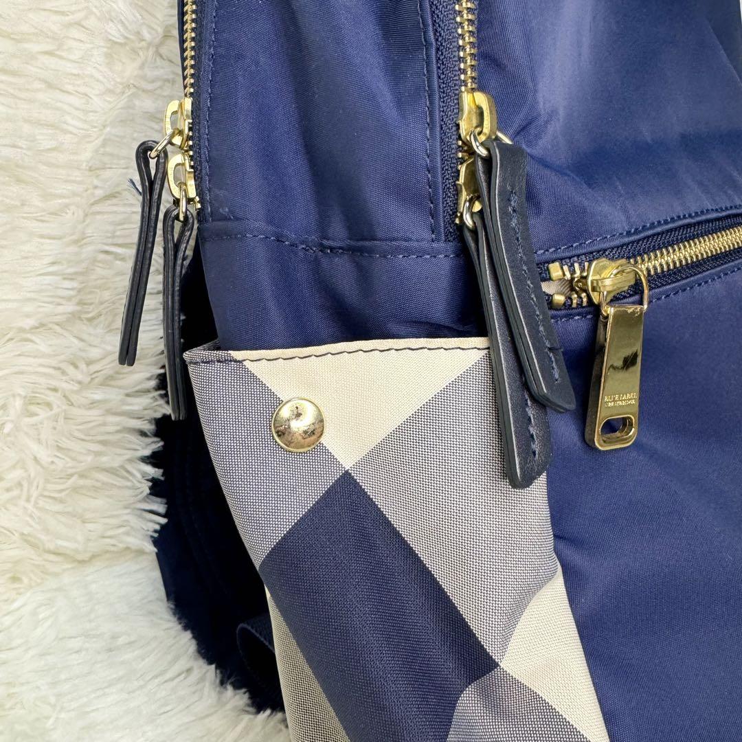 ブルーレーベルクレストブリッジ ナイロンリュックチェック 画像5