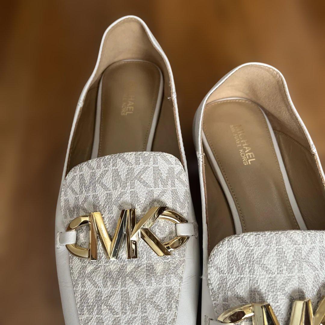 MICHAEL KORS MKロゴ ローファー 楽天市場】マイケルコース Michael Kors ローファー 靴 レザー