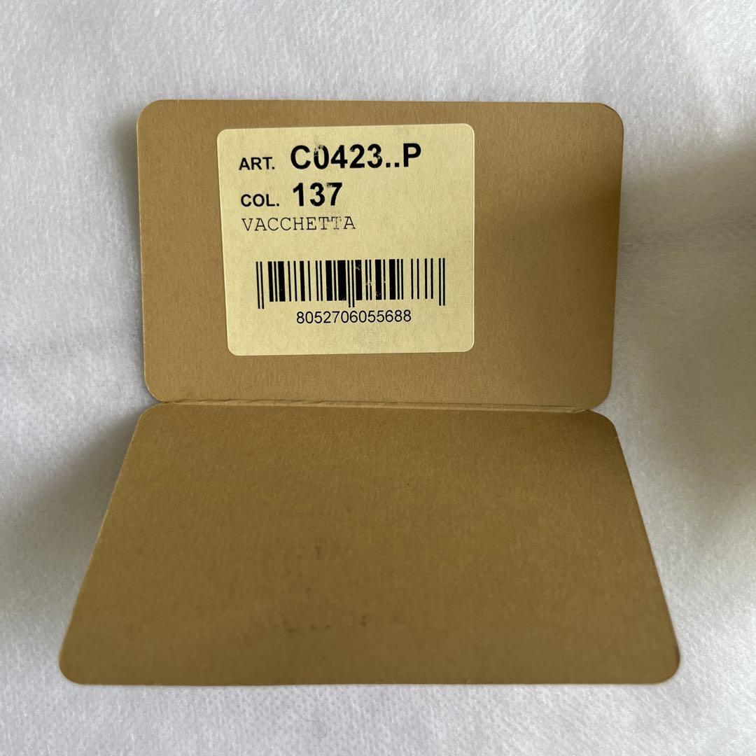 【未使用】IL BISONTE がま口財布 二つ折り ブラック