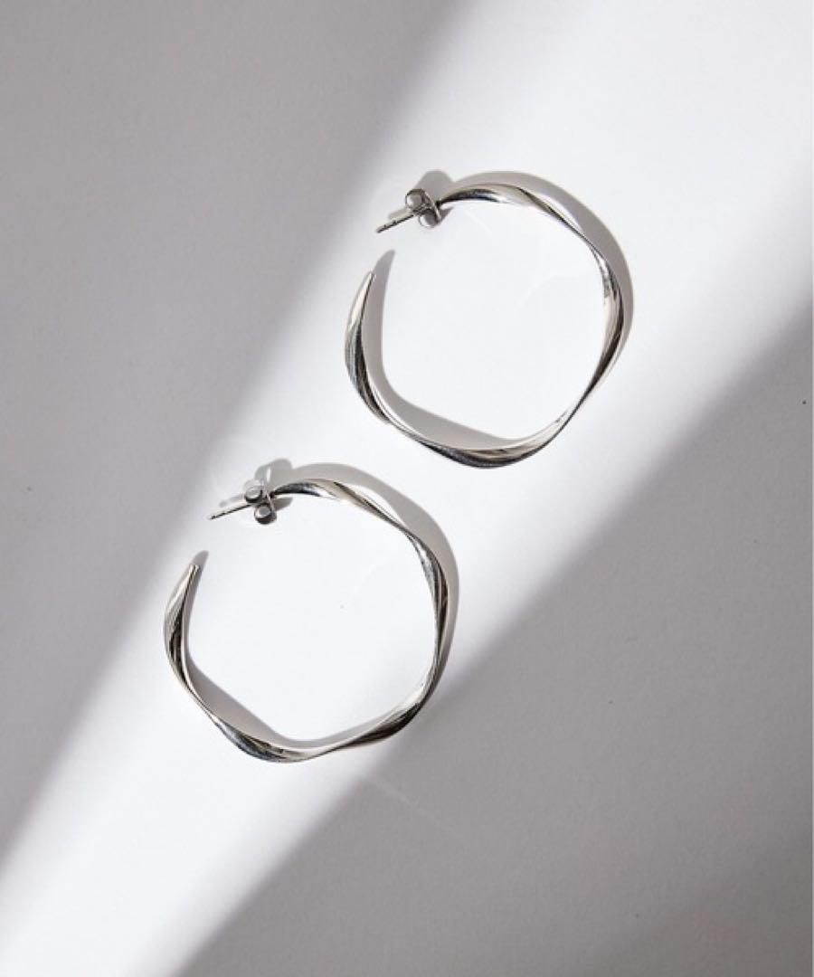 【Philippe Audibert】ARCHIE GM シルバー フープ ピアス ♪ Philippe Audibert】ARCHIE PM シルバー フープ ピアス ♪