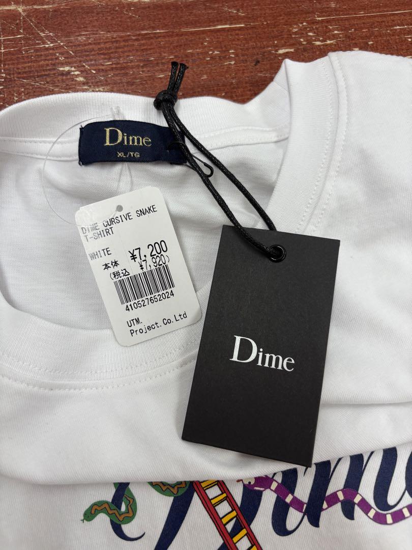 未使用品】Dime CURSIVE SNAKE T-SHIRT XL 2196 - メルカリ