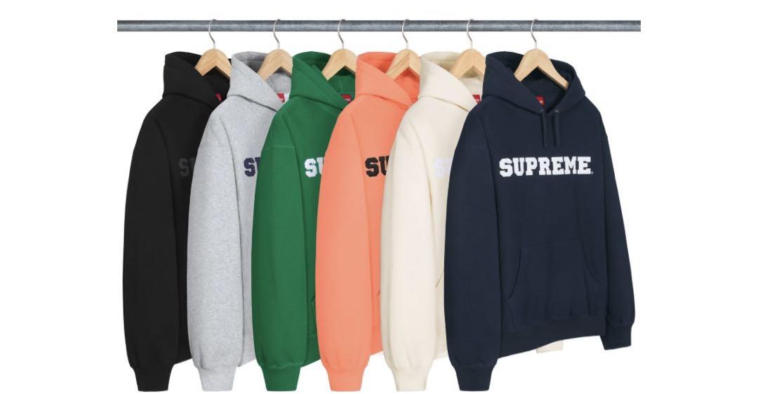 トップス supreme Collegiate Hooded Sweatshirt