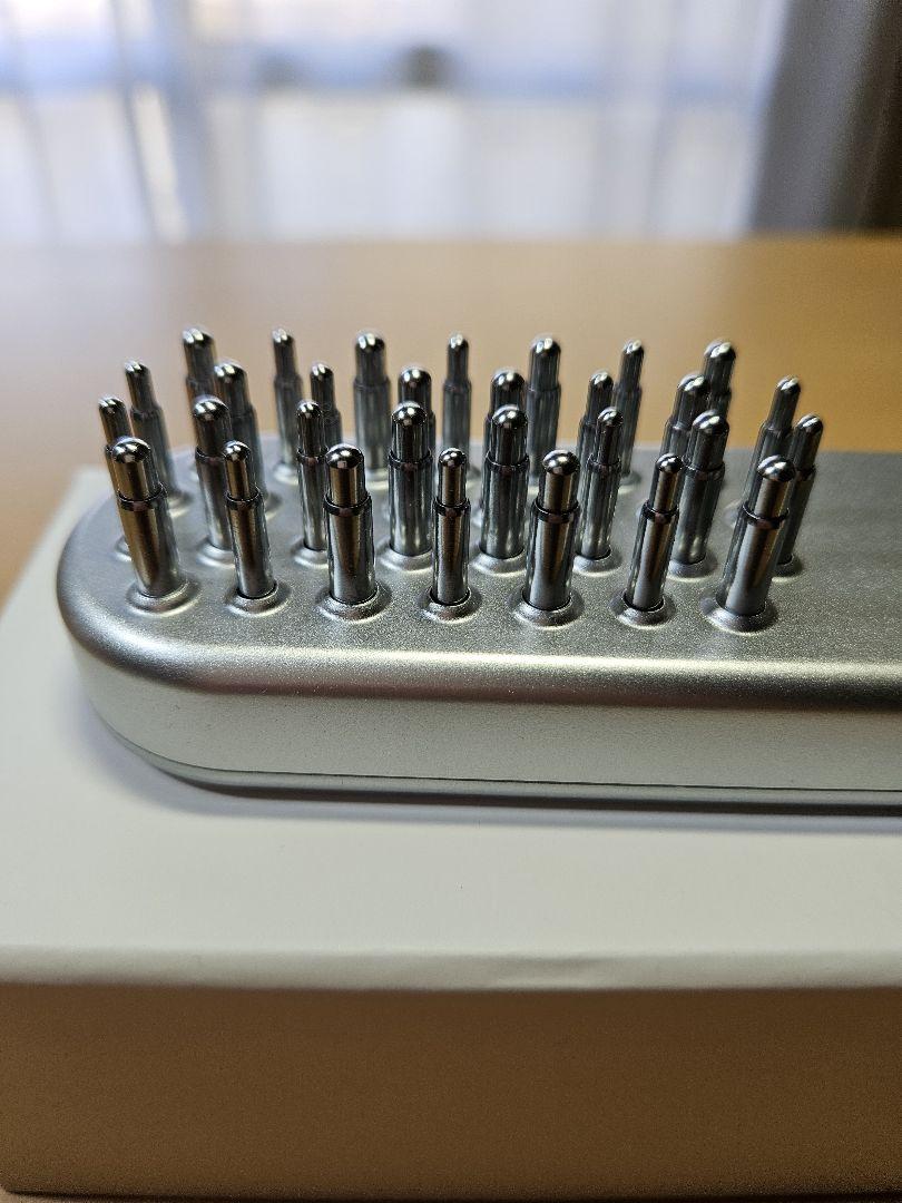 SALONIA EMSLIFTBRUSH シルバー　サロニア電気ブラシ