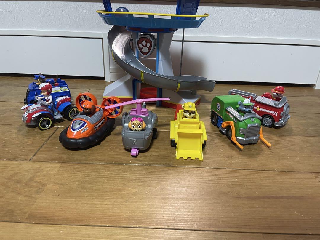 パウパトロール　パウステーション　ビークル　セット