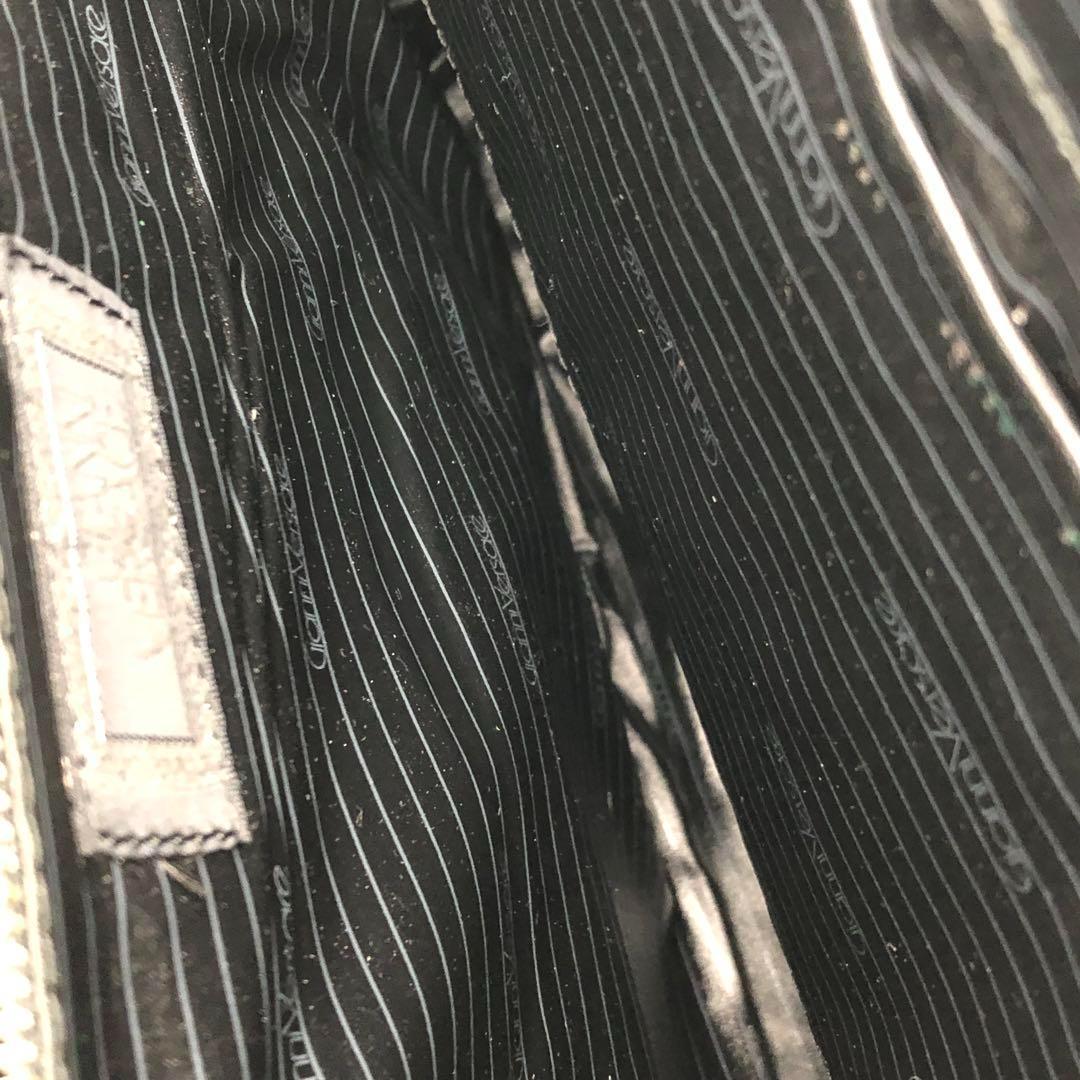 ジャンニ ヴェルサーチ GIANNI VERSACE ビジネスバッグ レザー 黒