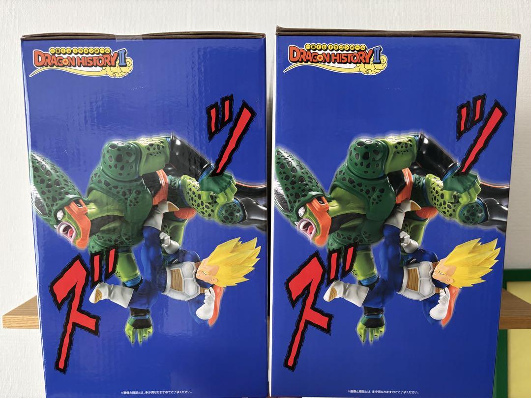【おまけ付】一番くじドラゴンボール Ｃ賞 セル ベジータ フィギュア2体セット