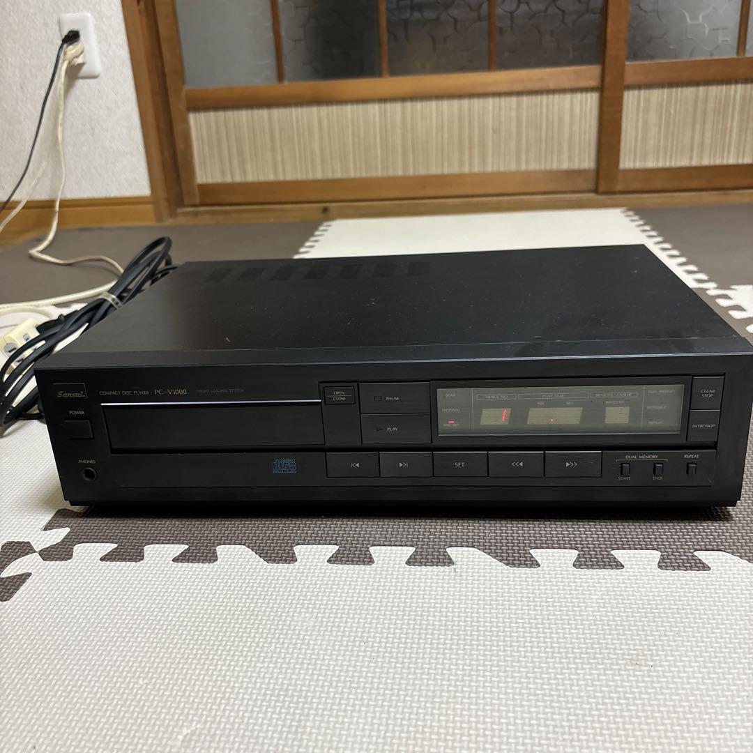 ジャンク品【SANSUI】PC-V1000 CDプレーヤー