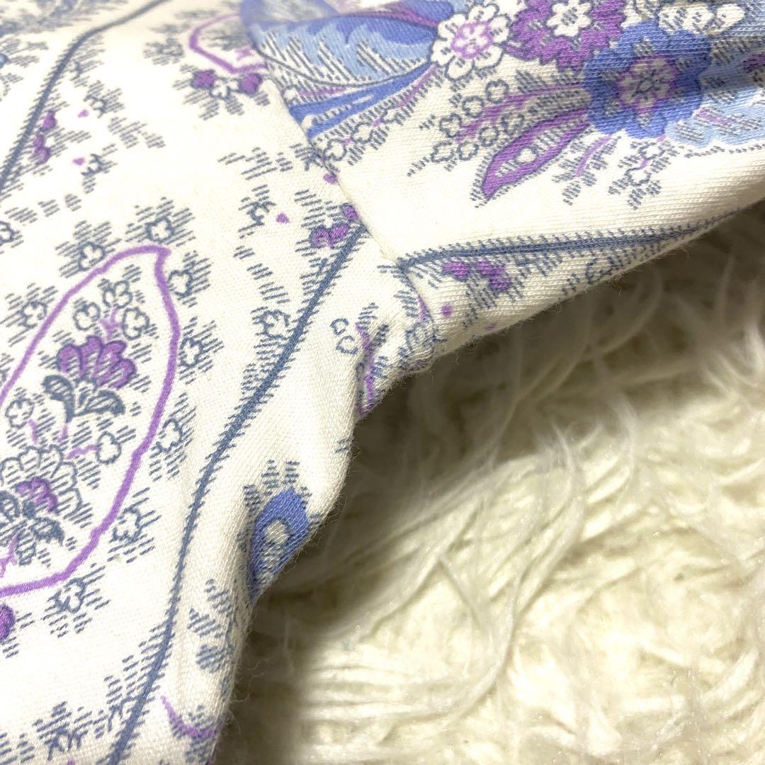 美品✨Etro ポロシャツ ペイズリー 総柄 Regale M メンズ 青