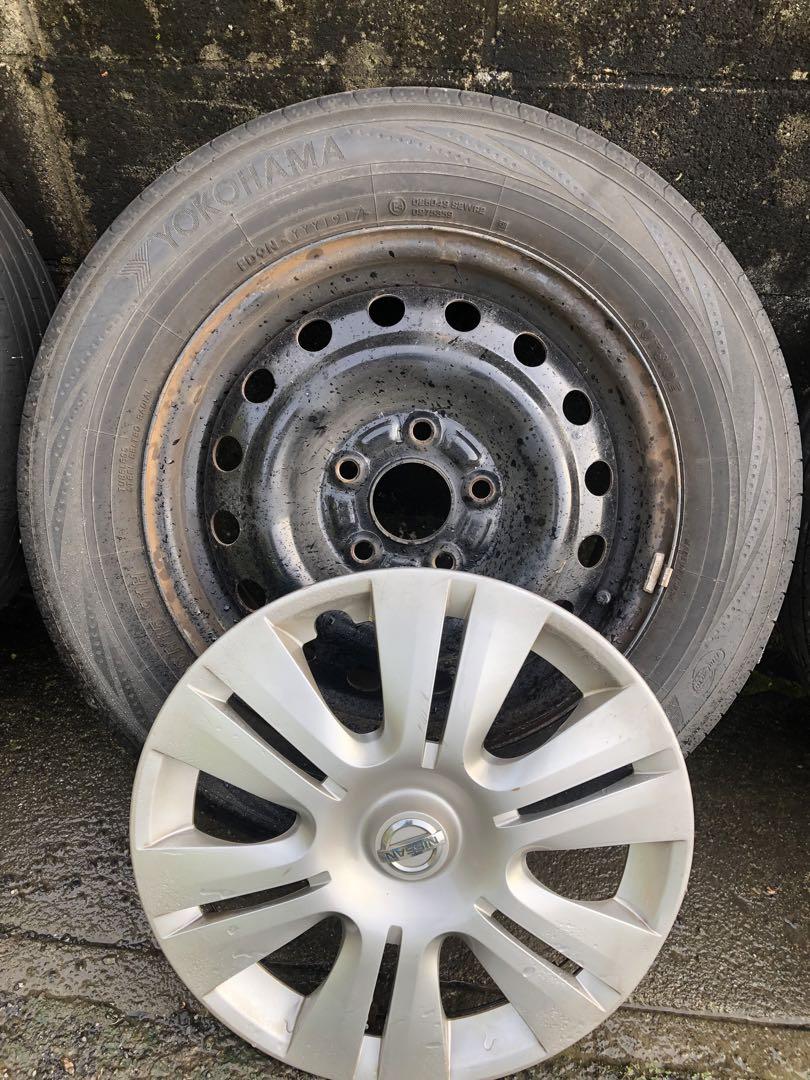 C26セレナ純正PRACTIVA 195/65R15 タイヤ・ホイールセット
