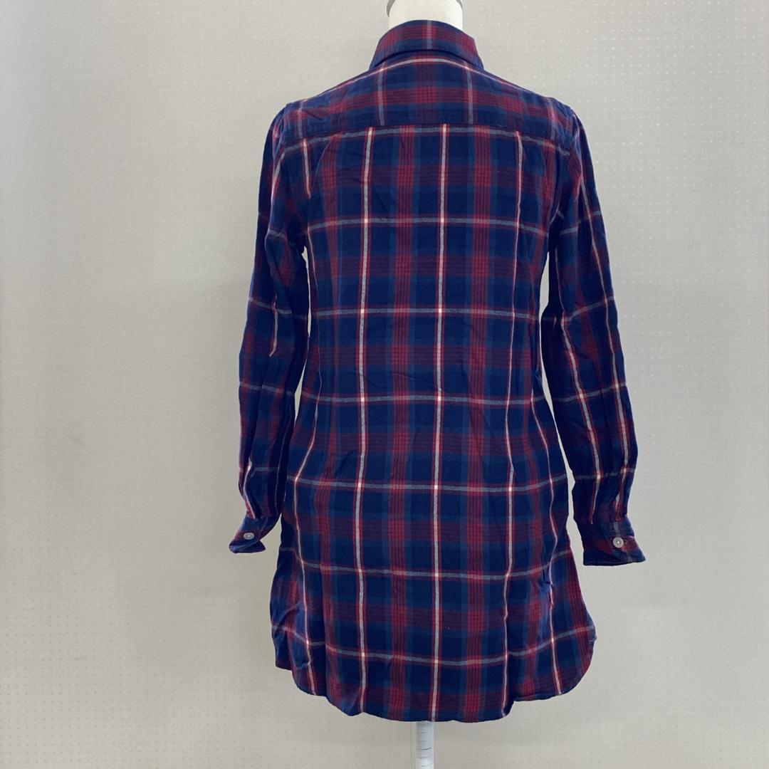 美品 LEE リー ネルシャツ 綿100％ 両胸ポケット チェック柄 おしゃれ
